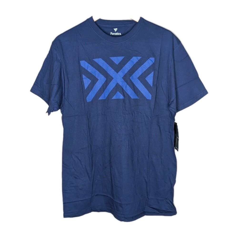 NWT Fanatics Blizzard New York Excelsior Team Identity Logo Blue Men's Size LG